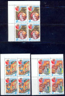 Russie (Russia Urss USSR) - 115a - N°4733 / 4735 Espace (space) Intercosmos Bloc 4 - Russie & URSS