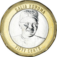 Monnaie, Sierra Leone, 50 Cents, 2022, Salla Koroma, SPL, Bimétallique - Sierra Leona