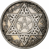 Maroc, Mohammed V, 100 Francs, 1953, Paris, SUP, Argent, KM:52 - Maroc