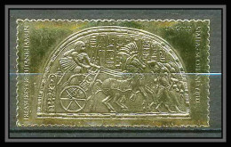 425 Staffa Scotland Egypte (Egypt UAR) Treasures Of Tutankhamun 21 OR Gold Stamps 23k Neuf** Mnh - Egiptología