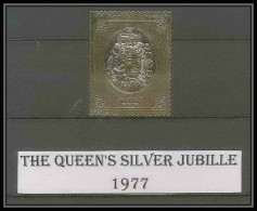 461 Staffa Scotland The Queen's Silver Jubilee 1977 OR Gold Stamps Monarchy United Kingdom Charles 2 Type 1 Neuf** Mnh - Ecosse