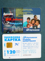 Phonecard Chip Advertising Ukrtelecom 3360 Units 120 Calls UKRAINE - Ukraine