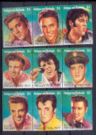 Antigua Barbuda 124 - N° 1491/99 CHANTEUR Elvis Presley MNH ** - Elvis Presley