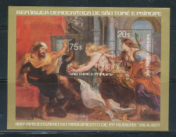 Sao Tome E Principe 293 - Rubens Tableau (tableaux Painting) - Rubens