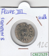 MONEDA ESPAÑA 8 MARAVEDIS SEVILLA FELIPE IV - Otros & Sin Clasificación