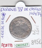 MONEDA CASTELLANA 1 REAL DE BUSTO ENRIQUE IV 1454-1474 PLATA - Autres & Non Classés