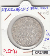 CR2490 MONEDA MARRUECOS 1321 PLATA - Sonstige – Afrika