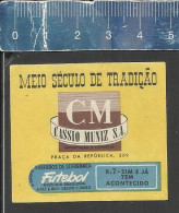 FUTEBOL N.7 - CM CASSIO MUNIZ - OLD MATCHBOX LABEL MADE IN BRAZIL - Boites D'allumettes - Etiquettes