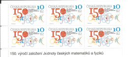 714 Czech Republic Union Of The Czech Mathematicians And Physicists Anniversary 2012 - Nuevos