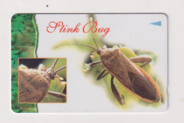 SINGAPORE - Insect Stink Bug GPT Magnetic Phonecard - Singapour