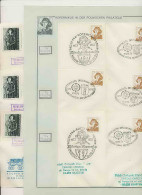 028 Pologne (Poland) 6 Lettre (cover Briefe) 1973 Copernic Copernicus Copernico Espace (space)  - Briefe U. Dokumente