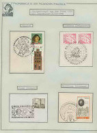 053 Pologne (Poland) 4 Fragments 1971 Copernic Copernicus Copernico Espace (space)  - Briefe U. Dokumente