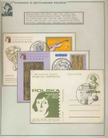 060 Pologne (Poland) 3 Entier Postal Stationery 1973 Copernic Copernicus Copernico Espace (space)  - Cartas & Documentos