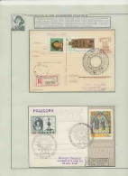 093 Pologne (Poland) 2 Lettre (cover Briefe) Entier Postal Stationery 1972 Copernic Copernicus Copernico Espace (space)  - Brieven En Documenten