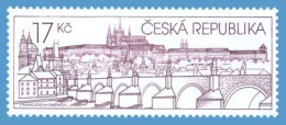 ** 631 Czech Republic Prague Castle, Charles Bridge  2010 - Unused Stamps