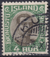 1920 Island > Dienstmarken ° Mi:IS D34, Sn:IS O41, Yt:IS S34, King Christian X- Officials - Dienstmarken