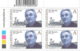 958 Czech Republic Jiri Bouda Anniversary 2018 - Unused Stamps