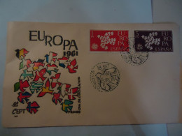 SPAIN FDC COVER EUROPA 1961 - 1961