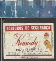 KENNEDY MEDIA 45 PALITOS - OLD MATCHBOX LABEL MADE IN BRAZIL - Boites D'allumettes - Etiquettes