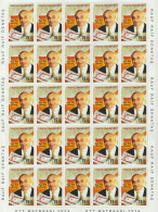 Turkey, Türkei - 2024 - 100th Anniversary Of Rauf Denktaş's Birth - 1.Sheetlet Of 25 Set ** MNH - Neufs