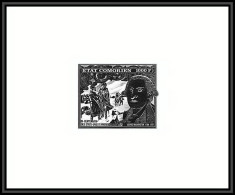 95272 N°264 USA Bi-centennial Washington 1976 Comores Etat Comorien Epreuve D'artiste Artist Proof Dark - Us Independence