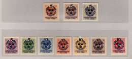 Suede - (1916) -   Timbres Surcharges Landstorm - Neufs** - MNH - Unused Stamps