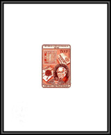 95833 N°598 Rowland HILL UPU Stamps On Stamps Centrafricaine Epreuve D'artiste Artist Proof Brown - Rowland Hill