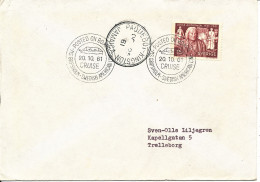 Sweden Ship Cover Paquebot M/S Gripsholm Swedish American Line Posted Onboard Cruise 20-10-1961 Kingston Jamaica - Storia Postale