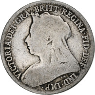 Grande-Bretagne, Victoria, Shilling, 1896, B+, Argent, KM:780 - I. 1 Shilling