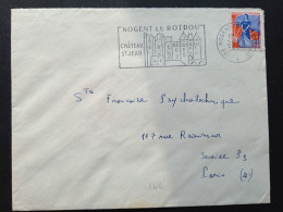 Marianne à La Nef 1234 Sur Lettre, Nogent Le Rotrou, Eure Et Loire Le 26/08/1960 - 1959-1960 Marianne In Een Sloep