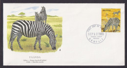 Uganda Ostafrika Fauna Burchell Zebra Schöner Künstler Brief - Sammlungen (im Alben)