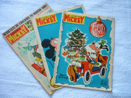 Lot 3 Journal De Mickey - 1019 - 1022 - 1023 - Lotti E Stock Libri