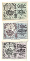 **notgeld   Austria Ruppersthal Serie Compleet 854/1a - Austria