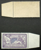 N° 206 3F MERSON Violet Et Bleu TB Neuf N** Cote 60€ - 1900-27 Merson