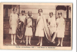 CPA 59 Feignies Cortège Carnavalesque Les Reines De 1927 - Feignies