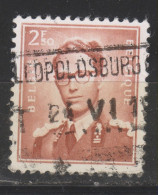 COB 1028 Oblitération Télégraphe LEOPOLDSBURG - 1953-1972 Lunettes