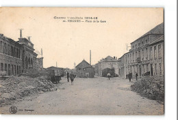 CPA 59 Feignies Place De La Gare - Feignies