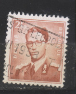 COB 1028 Oblitération Télégraphe BRUXELLES Q. LEOPOLD - 1953-1972 Lunettes