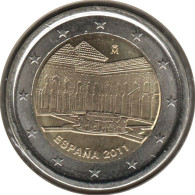 ES20011.1 - ESPAGNE - 2 Euros Commémo. Cours Des Lions - 2011 - Spanje