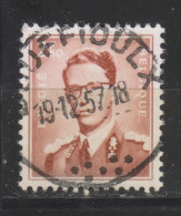 COB 1028 Oblitération Centrale BOUFFIOULX - 1953-1972 Brillen