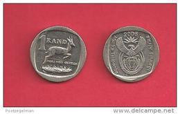 SOUTH AFRICA, 2006, Circulated Coin, 1 Rand, Kudu, C1366 - Zuid-Afrika