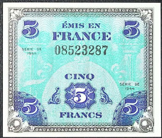 FRANCE * Billets Du Trésor * 5 Francs Drapeau * 1944 * Sans Série * Etat/Grade NEUF/UNC - 1944 Vlag/Frankrijk