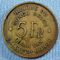 Congo Belge • 5 Francs 1947 • Prince Charles • [24-085] - 1945-1951: Reggenza