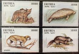 Eritrea 1996, Endangered Animals, MNH Stamps Set - Erythrée