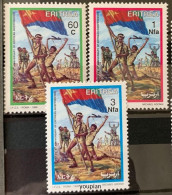 Eritrea 1999, 8th Anniversary Of Independence, MNH Stamps Strip - Eritrea