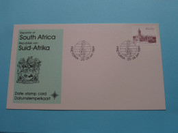 RSA Republic Of SOUTH AFRICA / SUID-AFRIKA 1984 Pretoria ( Date-stamp Card > Voir / See SCAN ) Blanco Rug ! - Altri & Non Classificati