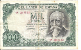 ESPAGNE 1000 PESETAS 1971 VF P 154 - 1000 Pesetas