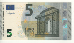 5 EURO  "Portugal"    Ch.Lagarde    M 008 C1     MA6860449262  /  FDS - UNC - 5 Euro