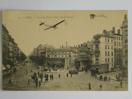 LYON (69/Rhône) - Place Du Pont, Cours De La Liberté Avec Avions Dans Le Ciel , Brasserie De La Guillotière - Lyon 3