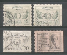Sweden 1969 Nobel Prize Y.T. 643+645+643a+644a (0) - Gebraucht